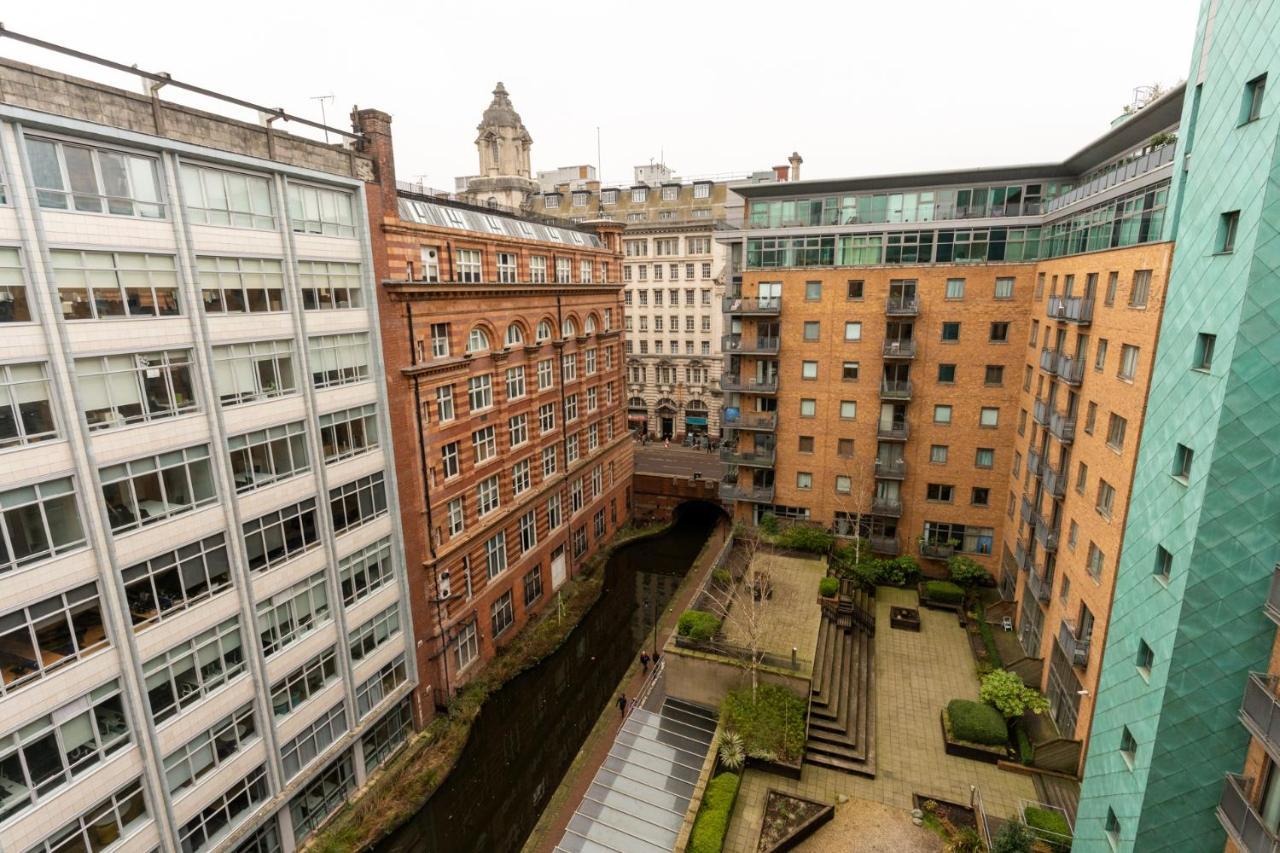 Jpg Theatre Suite - High Floor Mcr Luxe Apartment W Balcony Canal Views مانشستر المظهر الخارجي الصورة