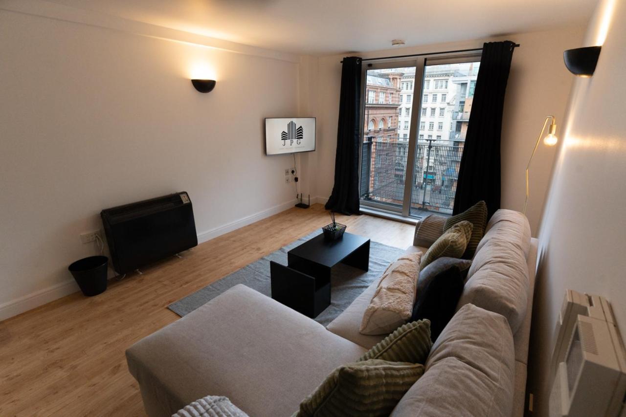 Jpg Theatre Suite - High Floor Mcr Luxe Apartment W Balcony Canal Views مانشستر المظهر الخارجي الصورة