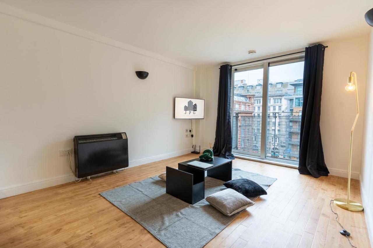Jpg Theatre Suite - High Floor Mcr Luxe Apartment W Balcony Canal Views مانشستر المظهر الخارجي الصورة